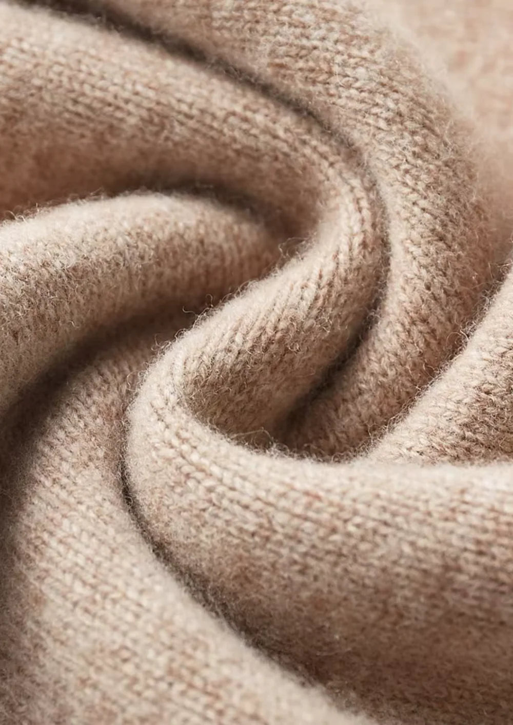PURE EXTRA-FINE MERINO WOOL HALF ZIP SWEATER