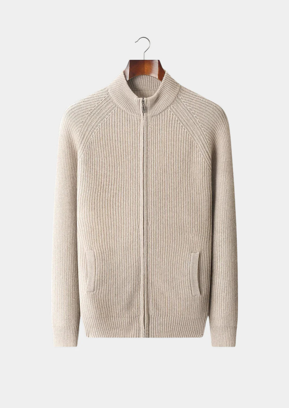 PREMIUM CASHMERE RIBBED VEST