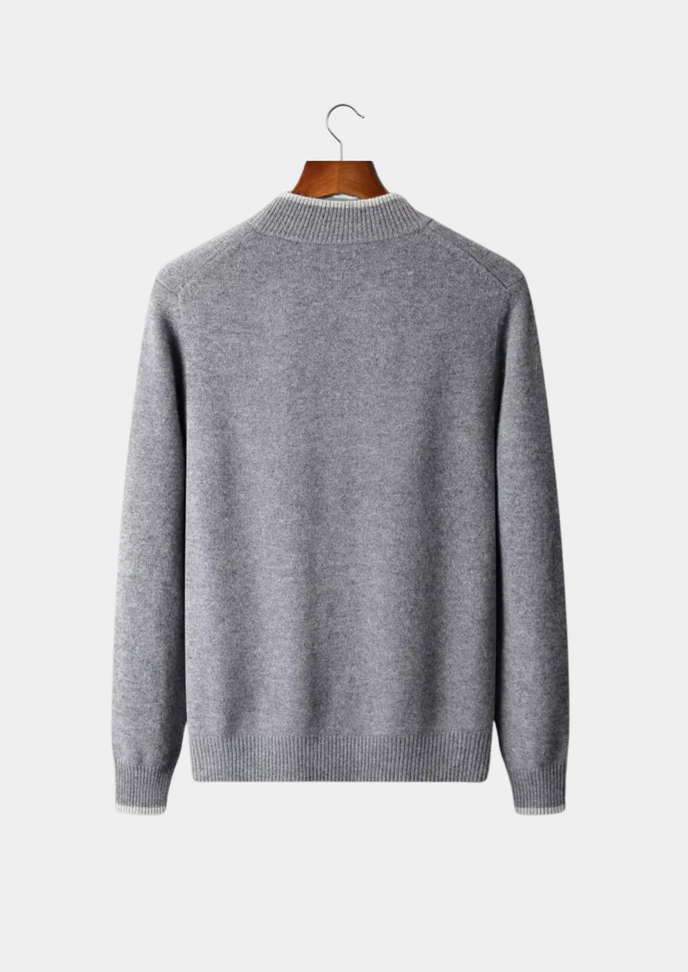 ZUIVERE EXTRA FIJNE MERINOWOLLEN TWEEKLEURIGE RITS CARDIGAN