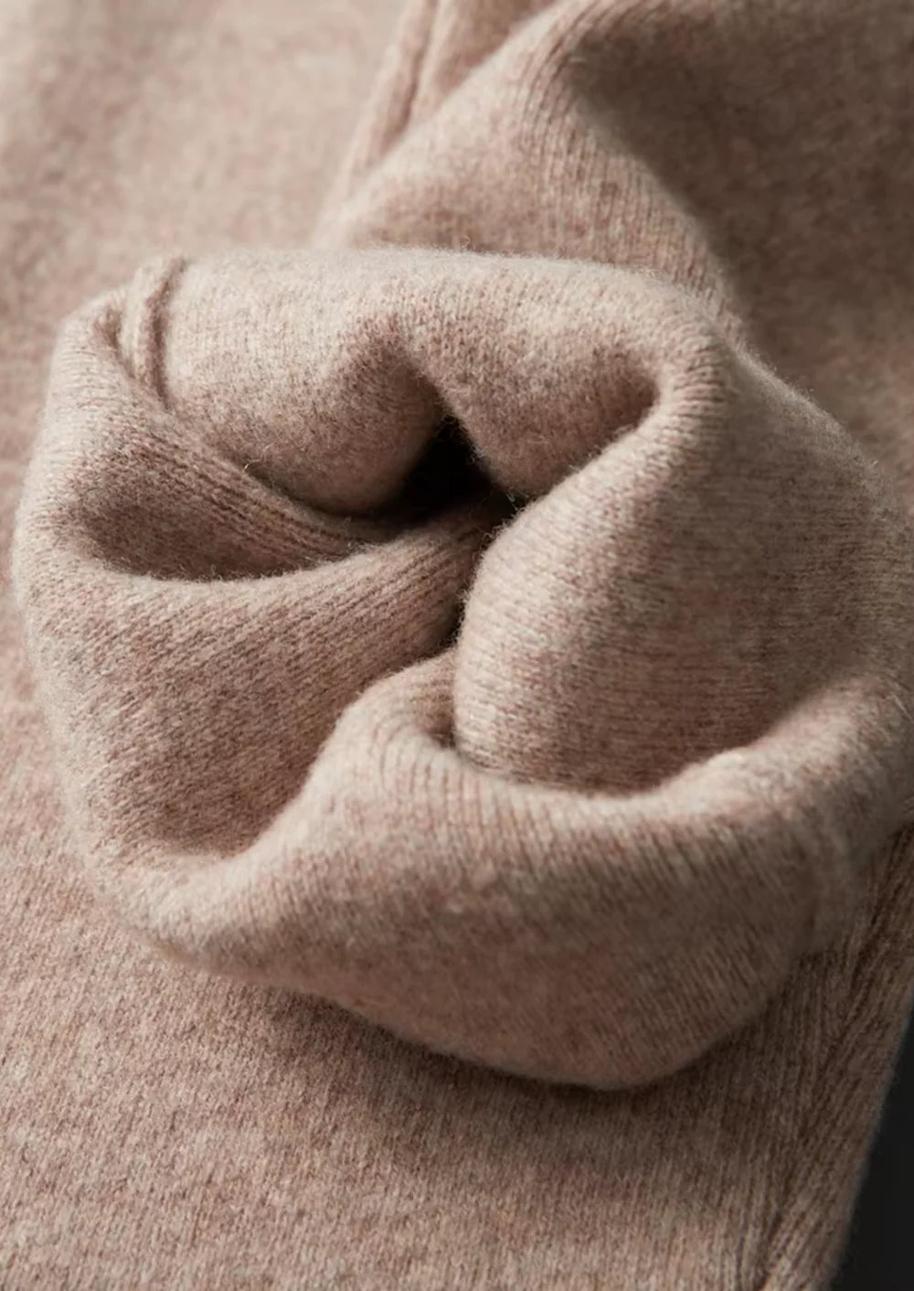 PURE EXTRA-FINE MERINO WOOL LEISURE TROUSERS