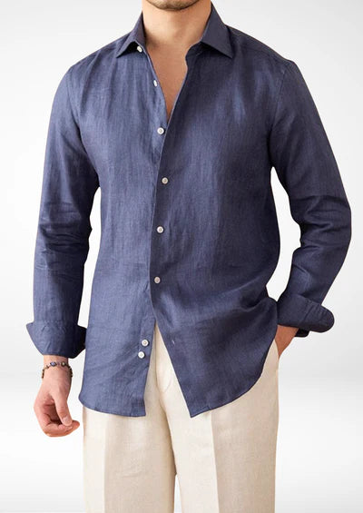 PORTOFINO SEASIDE SHIRT- Blue