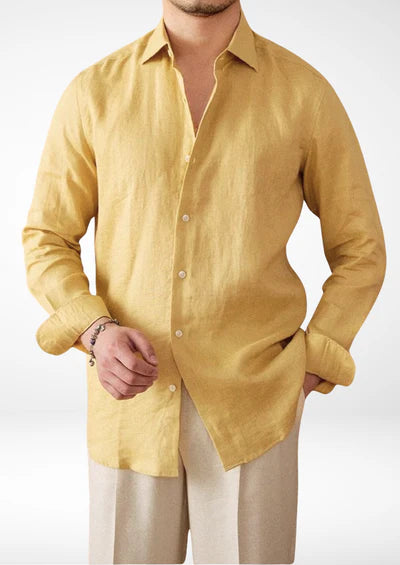 PORTOFINO COASTAL SHIRT- Yellow
