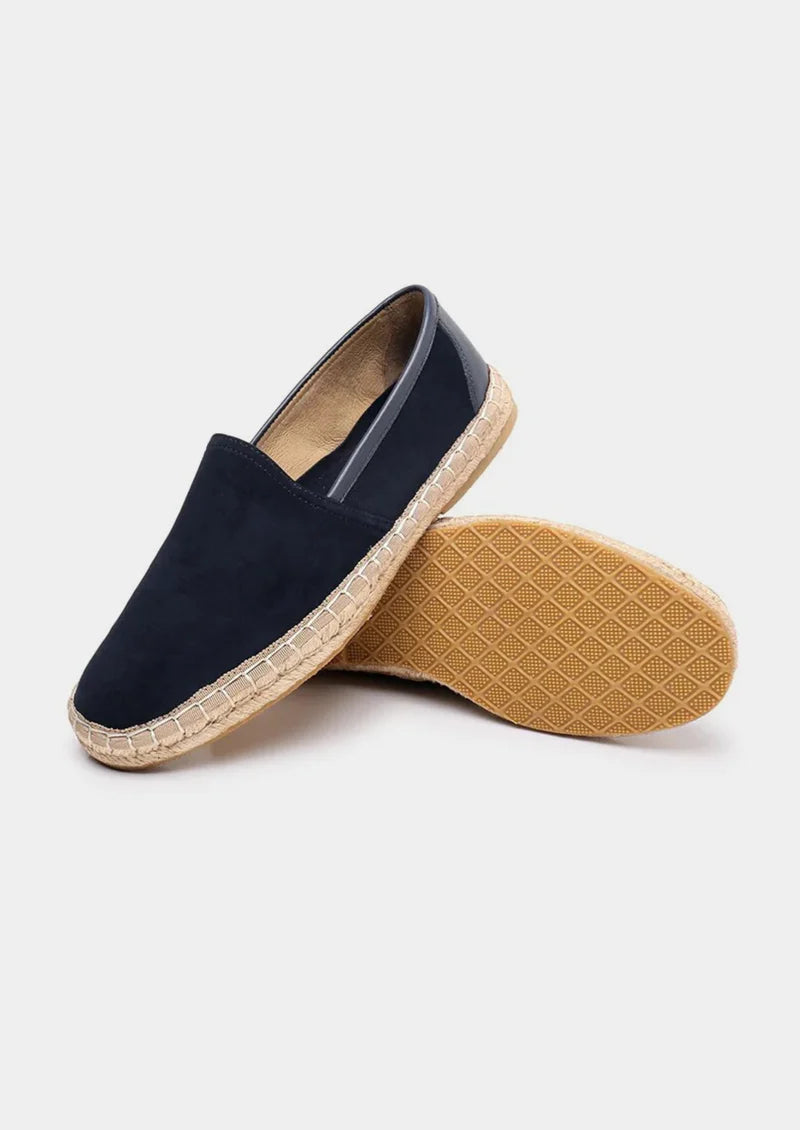 ESPADRILLES BORD DE MER - Bleu marine