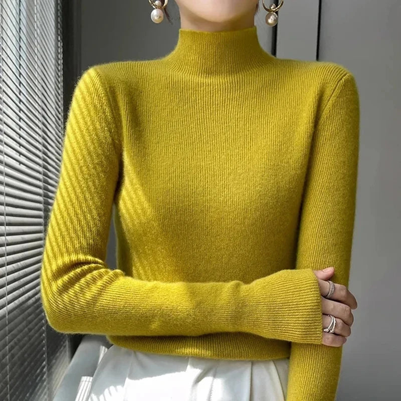 Modaura | Turtleneck Knitted sweater