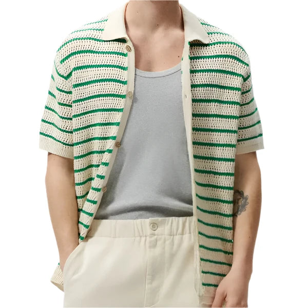 Modaura™ | Marbella - Knitted Button Shirt